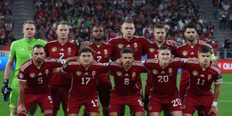 Lực lượng của đội tuyển Hungary Euro 2024